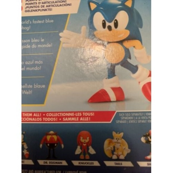 Classic SonicThe Hedgehog 2.5" Action Figure Jakks Pacific - Picture 7 of 8